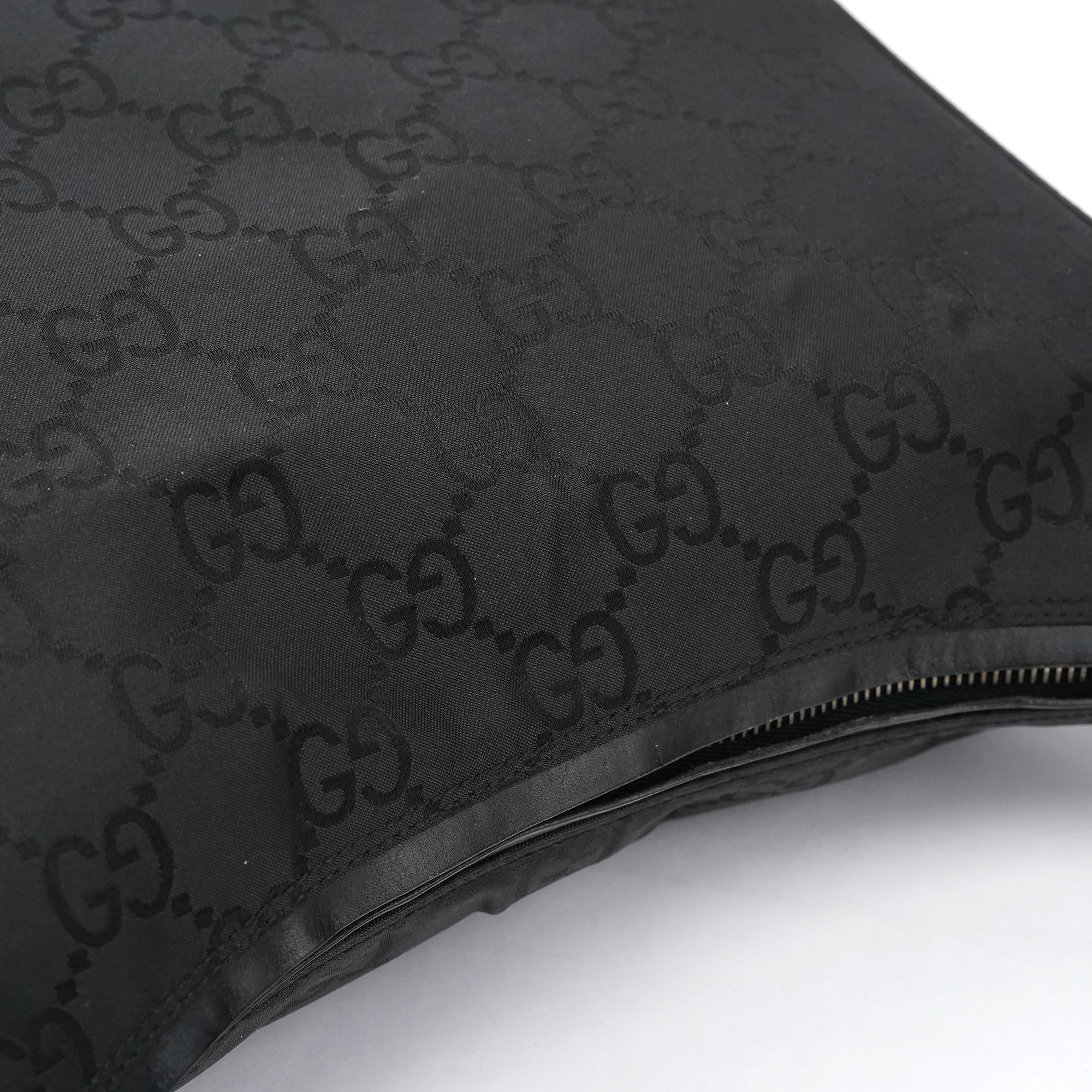 Black GG Hobo Shoulder Bag