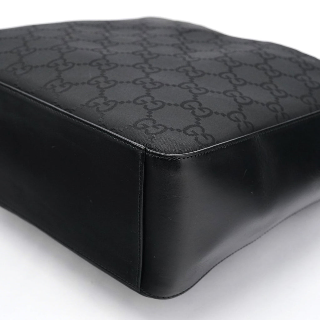 Black GG Hobo Shoulder Bag