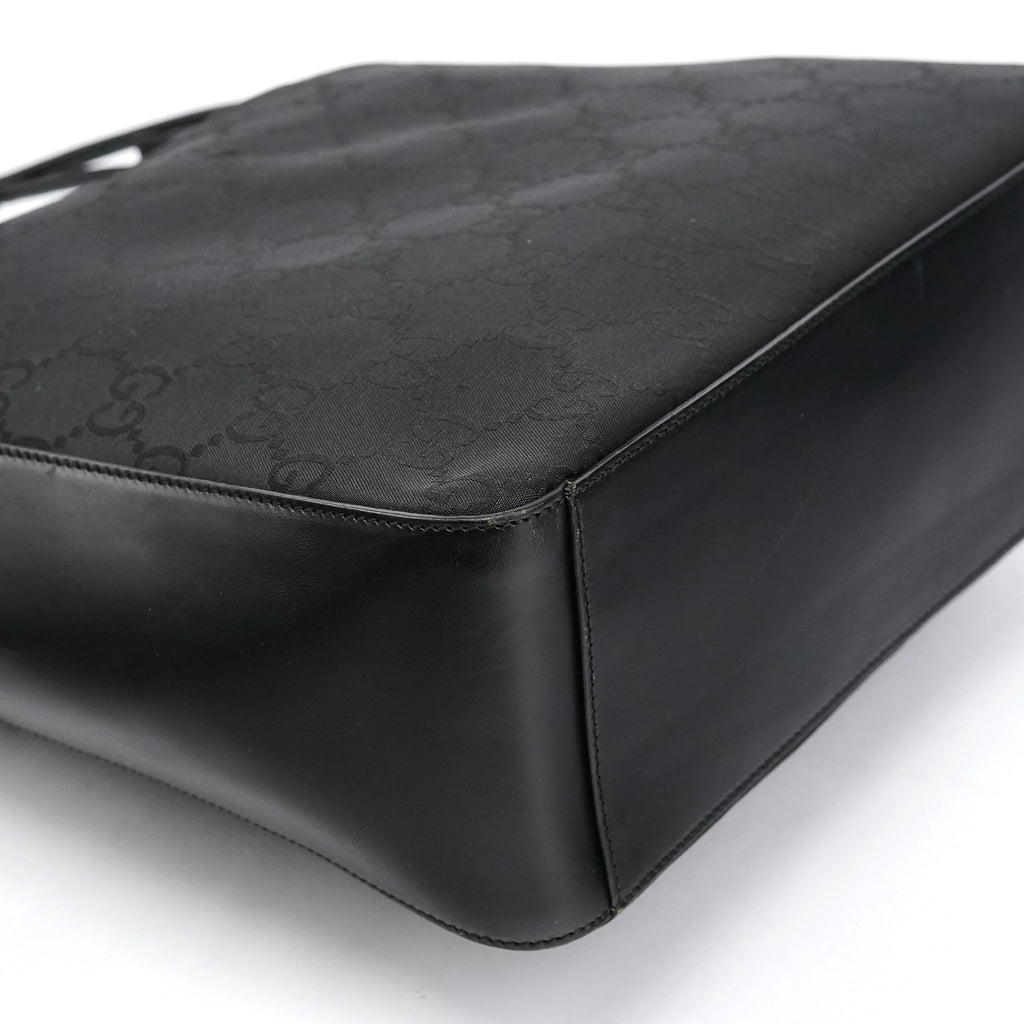 Black GG Hobo Shoulder Bag