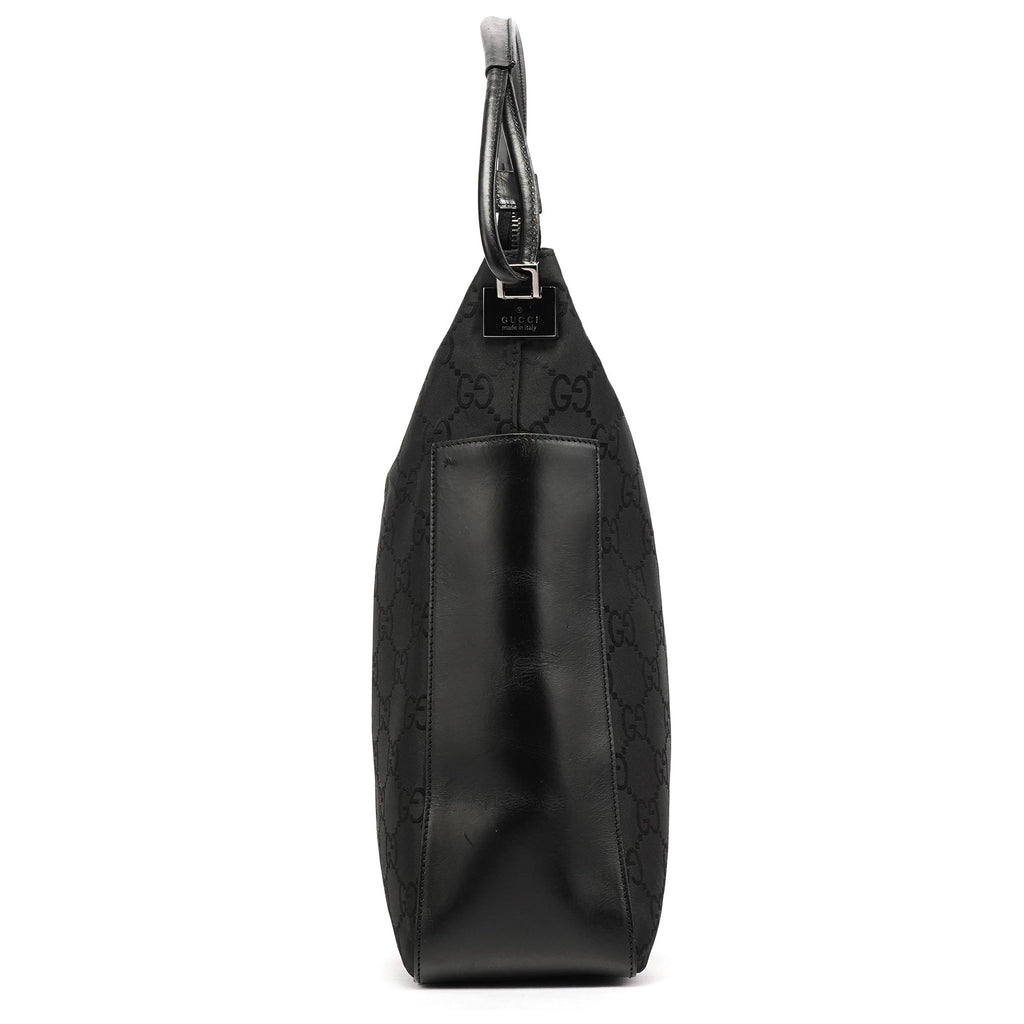Black GG Hobo Shoulder Bag