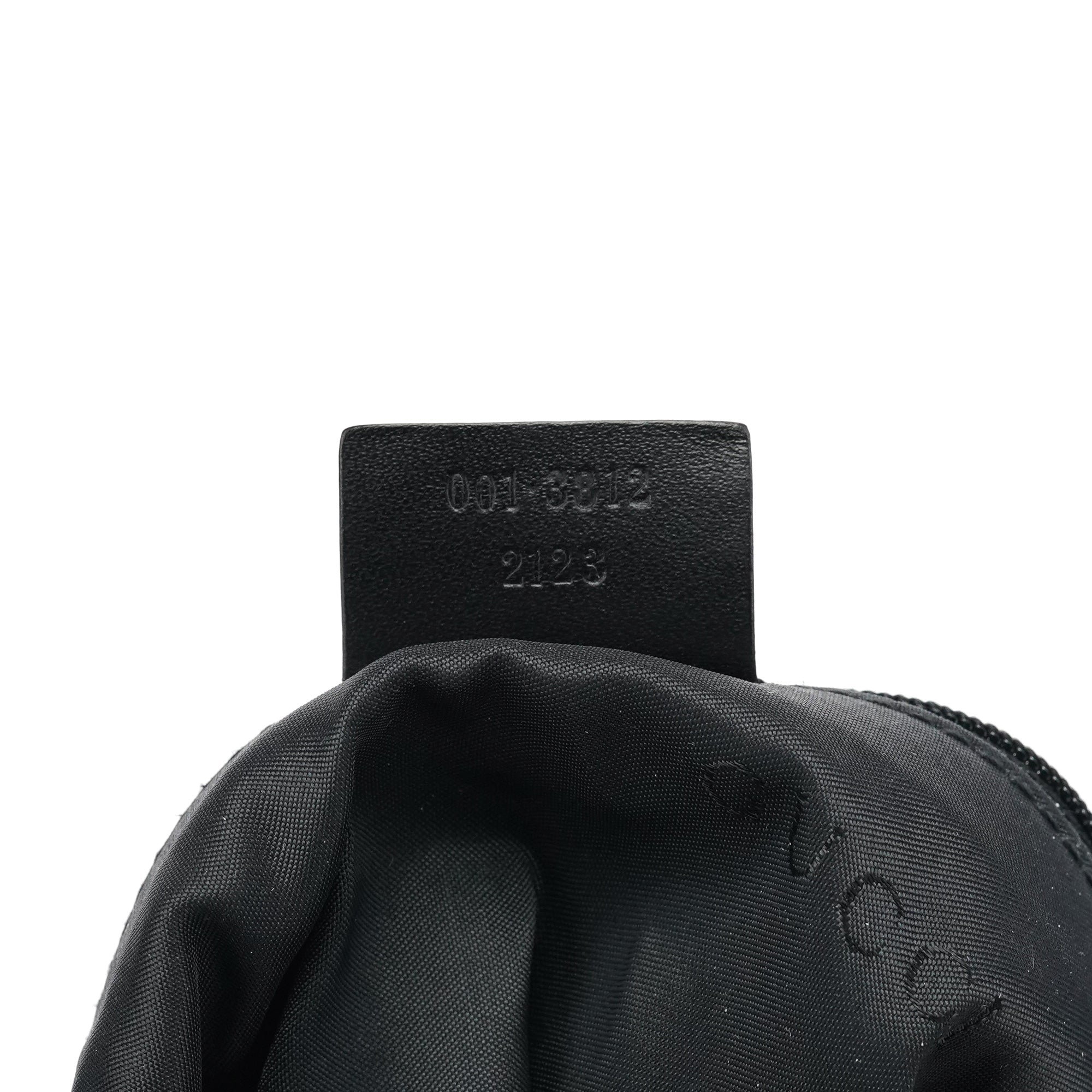 Black GG Hobo Shoulder Bag