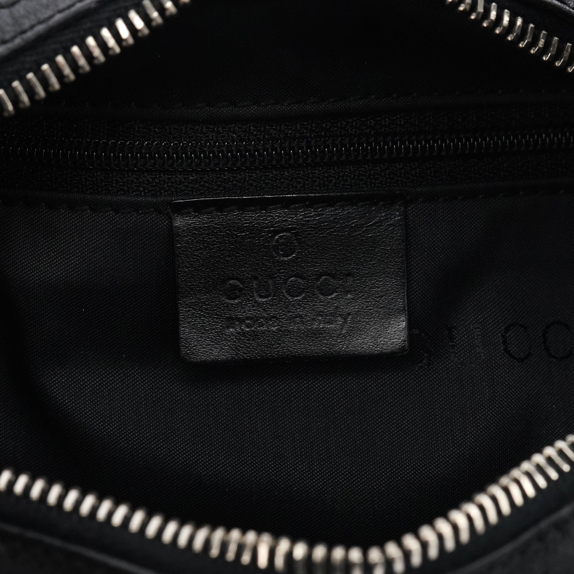 Black GG Hobo Shoulder Bag
