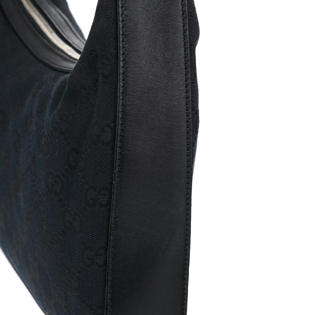 Black GG Hobo Shoulder Bag