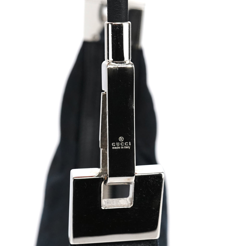 Black GG Hobo Shoulder Bag