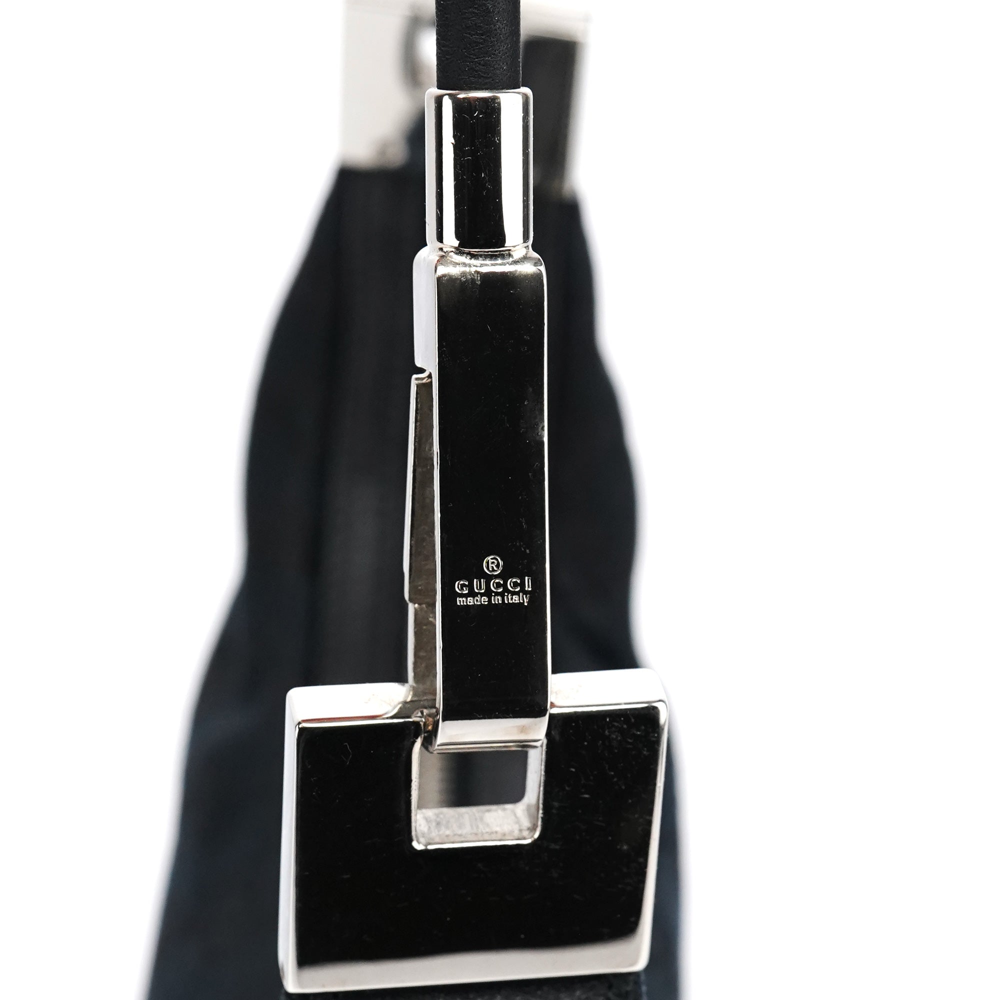 Black GG Hobo Shoulder Bag