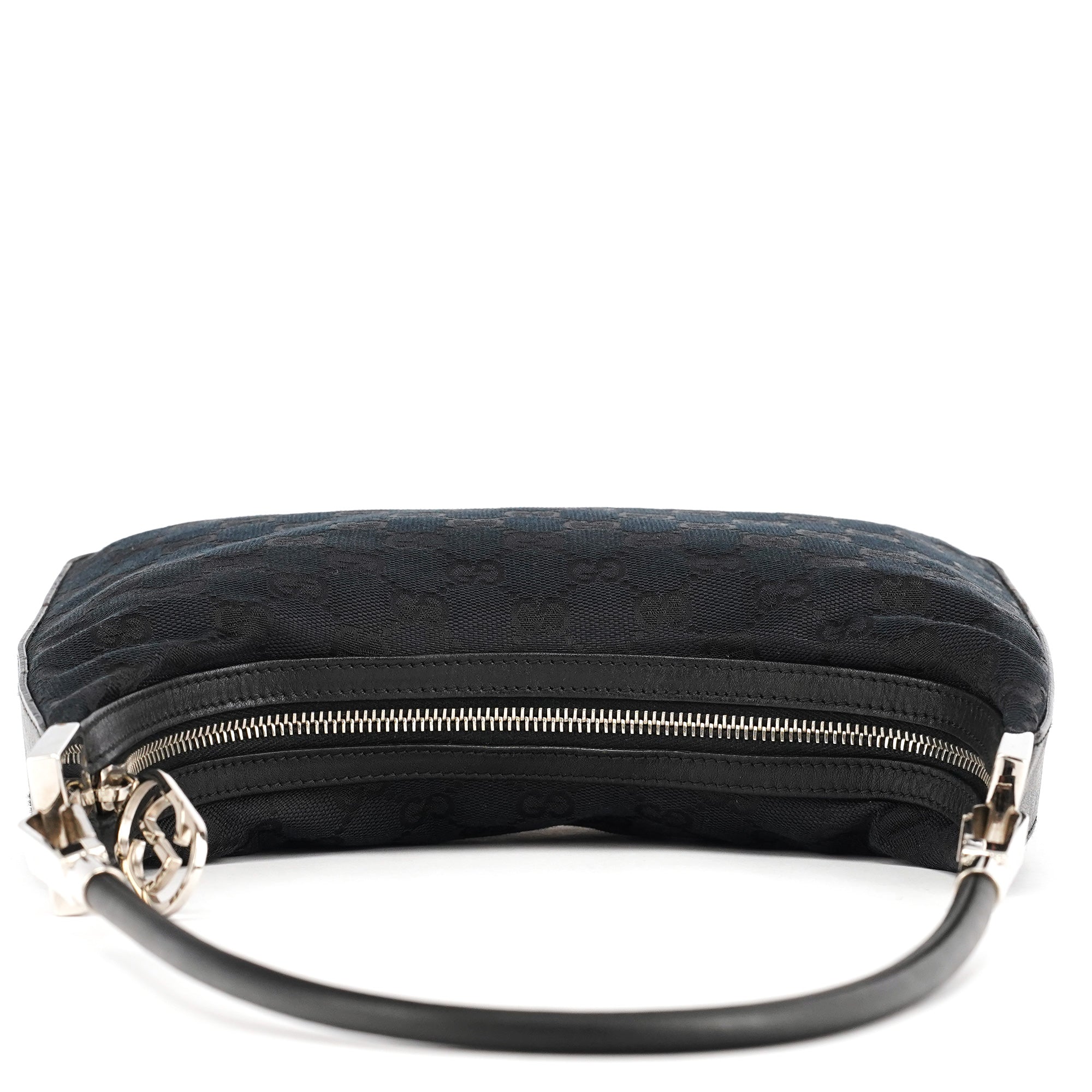 Black GG Hobo Shoulder Bag