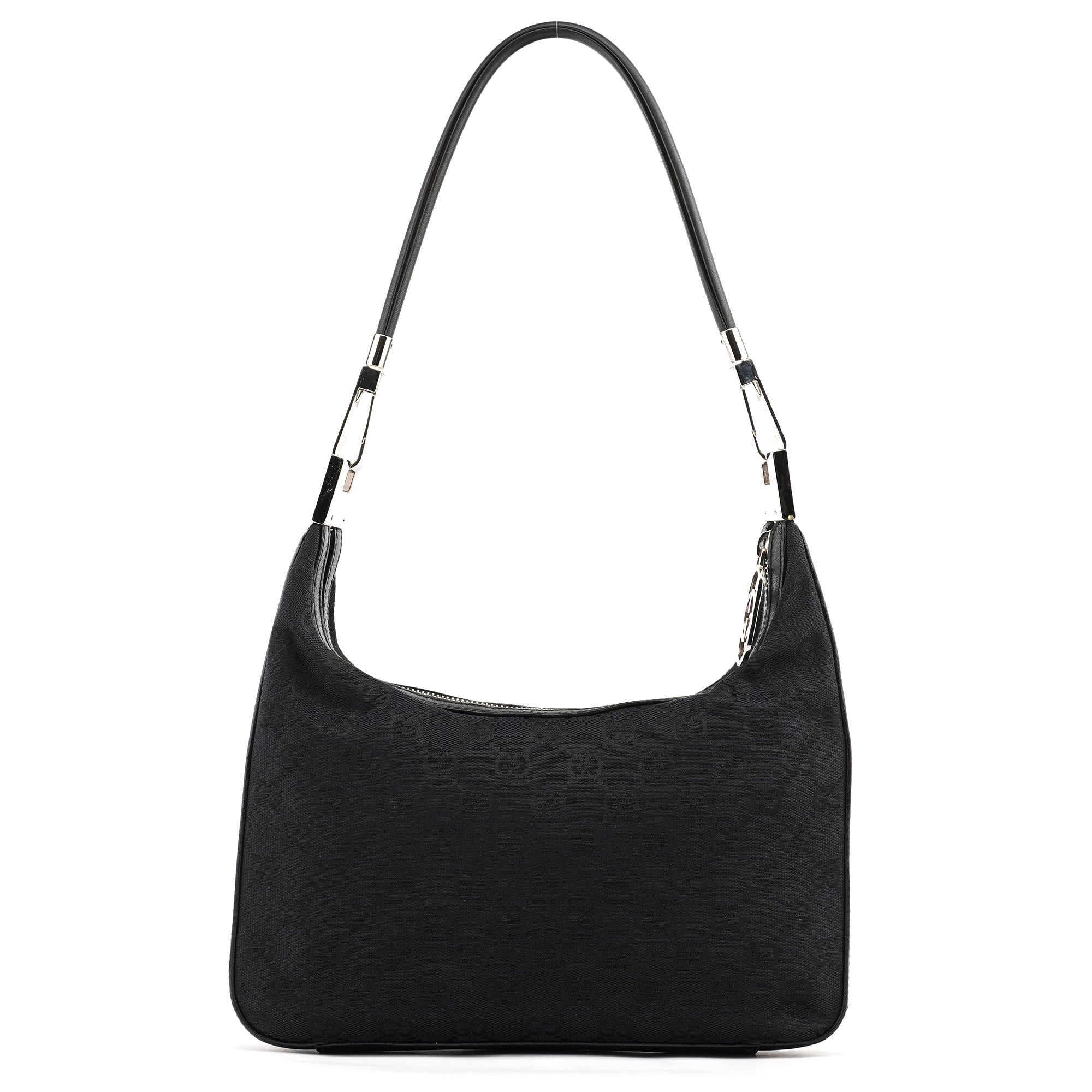 Black GG Hobo Shoulder Bag