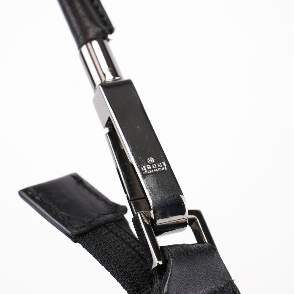 Black GG Hobo Shoulder Bag