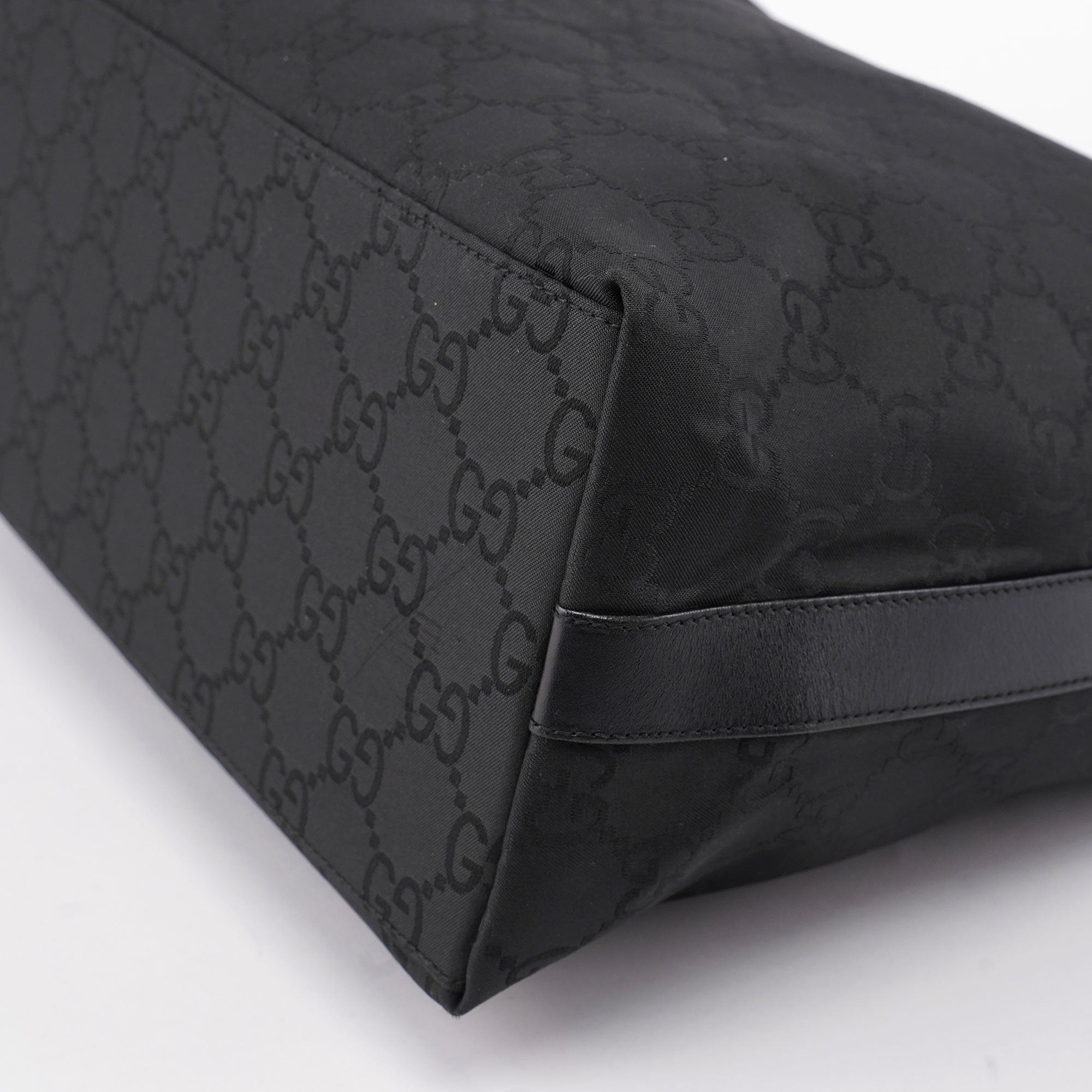 Black GG Hobo Shoulder Bag