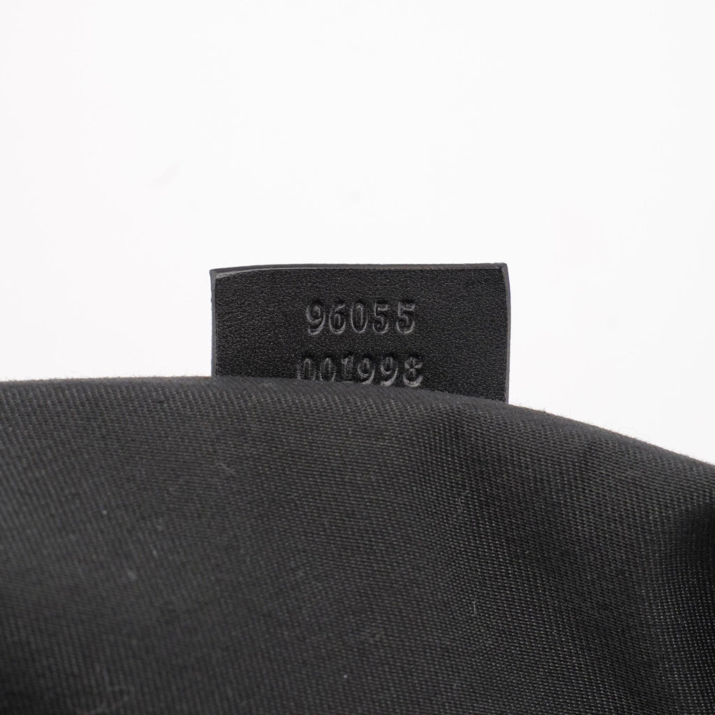 Black GG Hobo Shoulder Bag