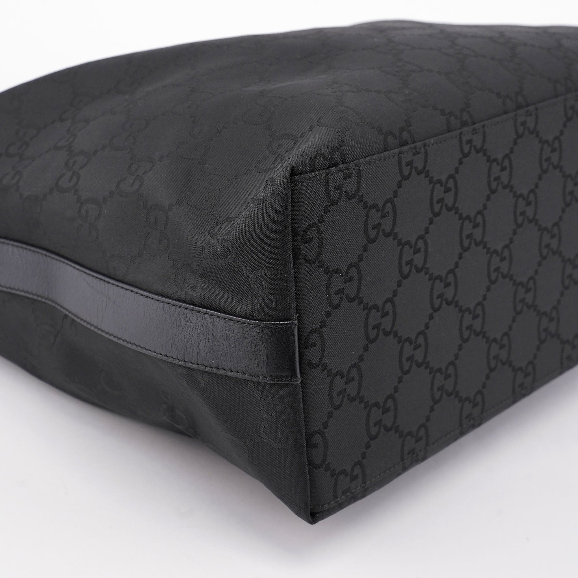 Black GG Hobo Shoulder Bag
