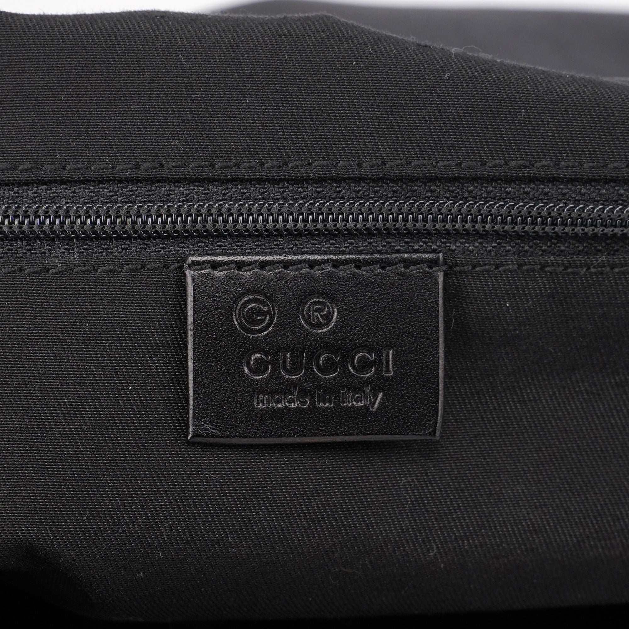Black GG Hobo Shoulder Bag