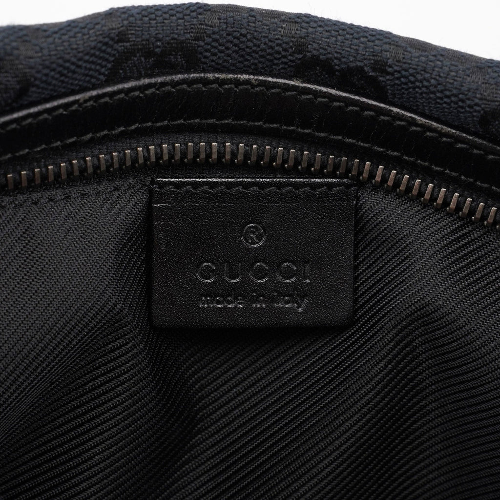 Black GG Hobo Shoulder Bag