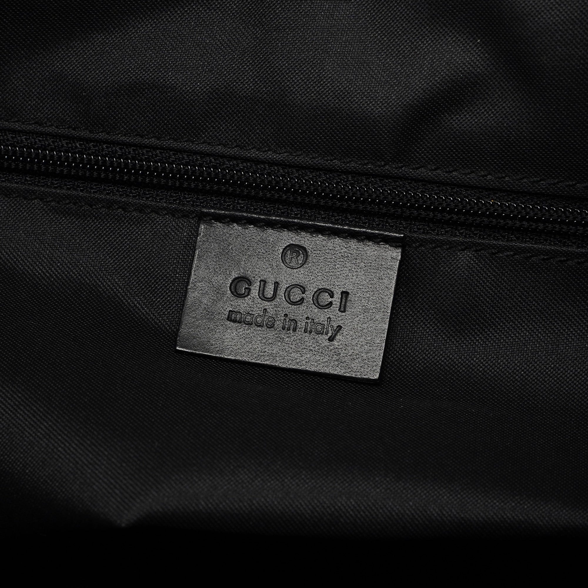 Black GG Hobo Shoulder Bag