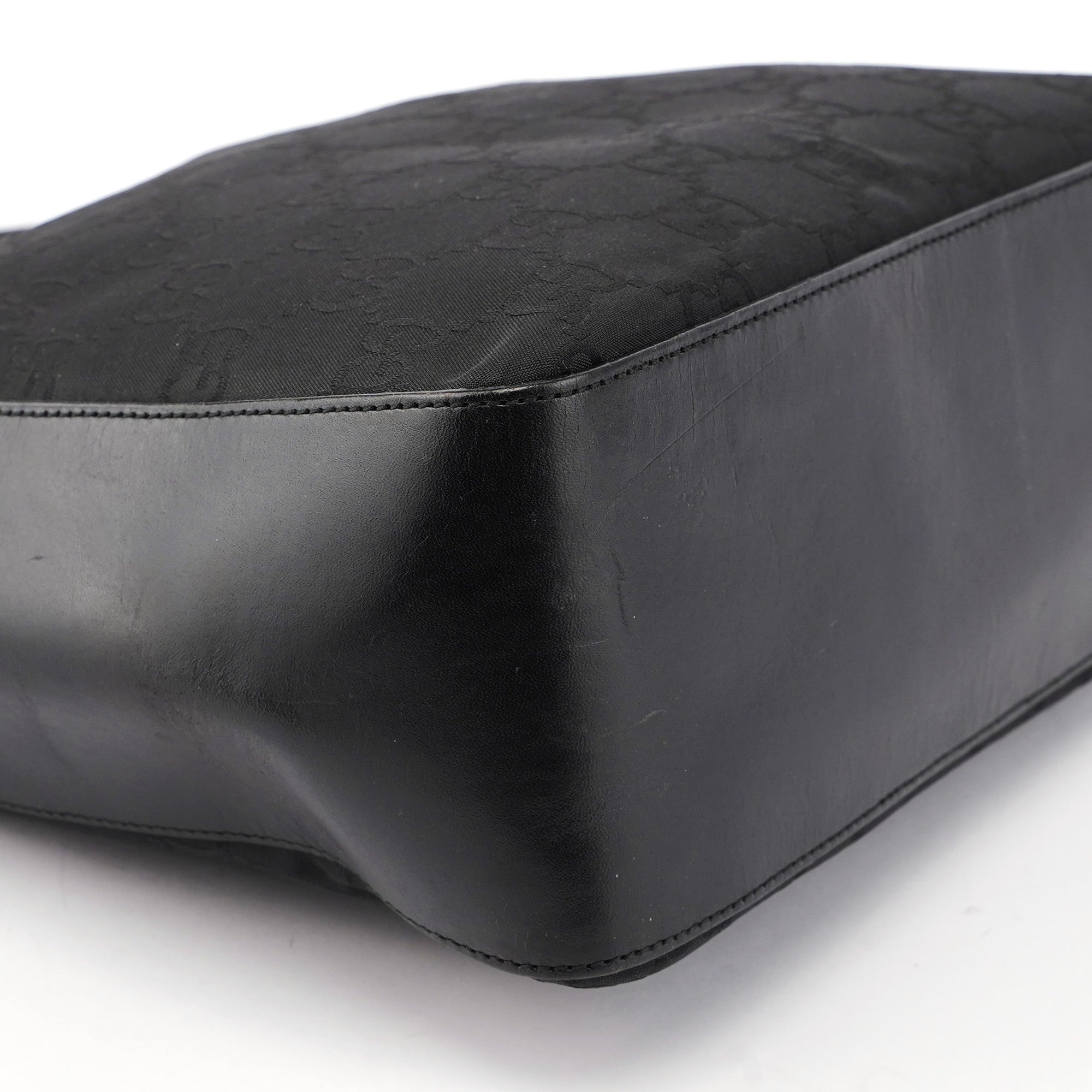Black GG Hobo Shoulder Bag