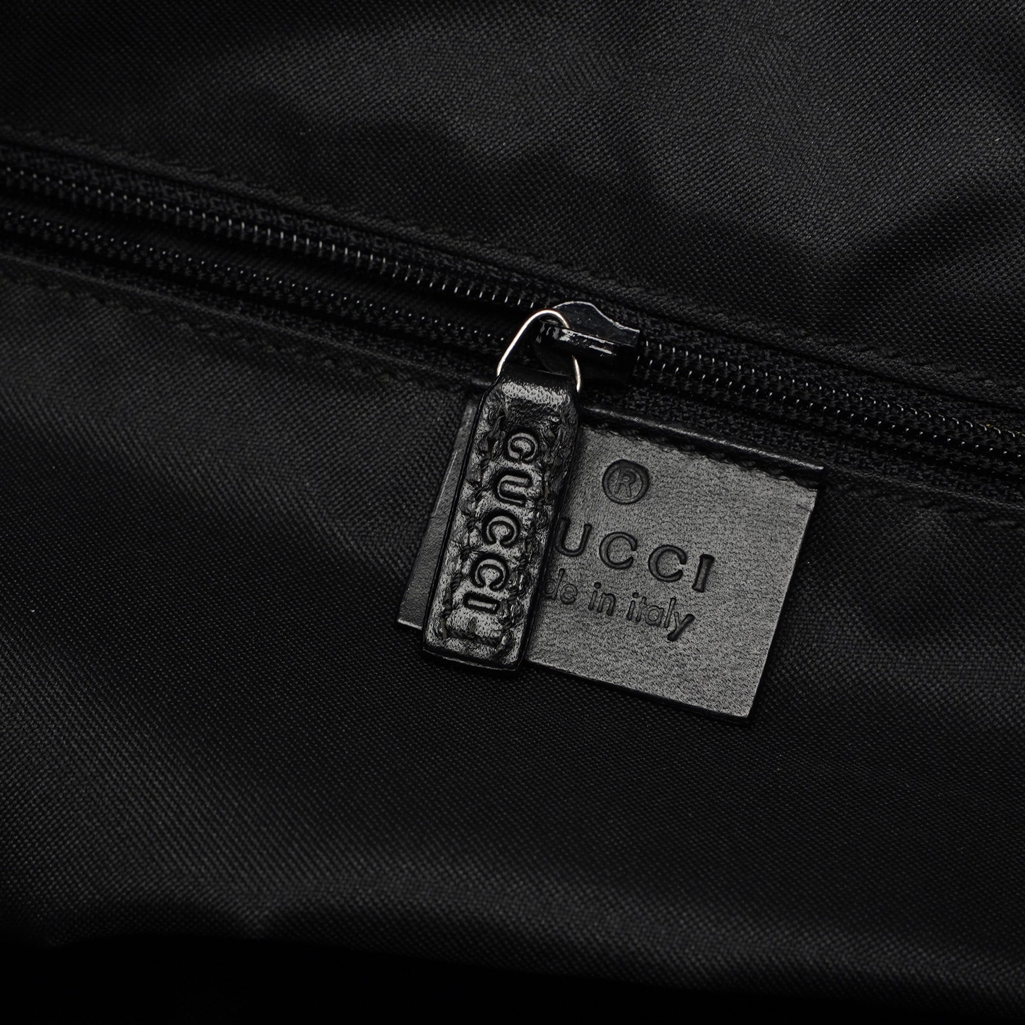 Black GG Hobo Shoulder Bag