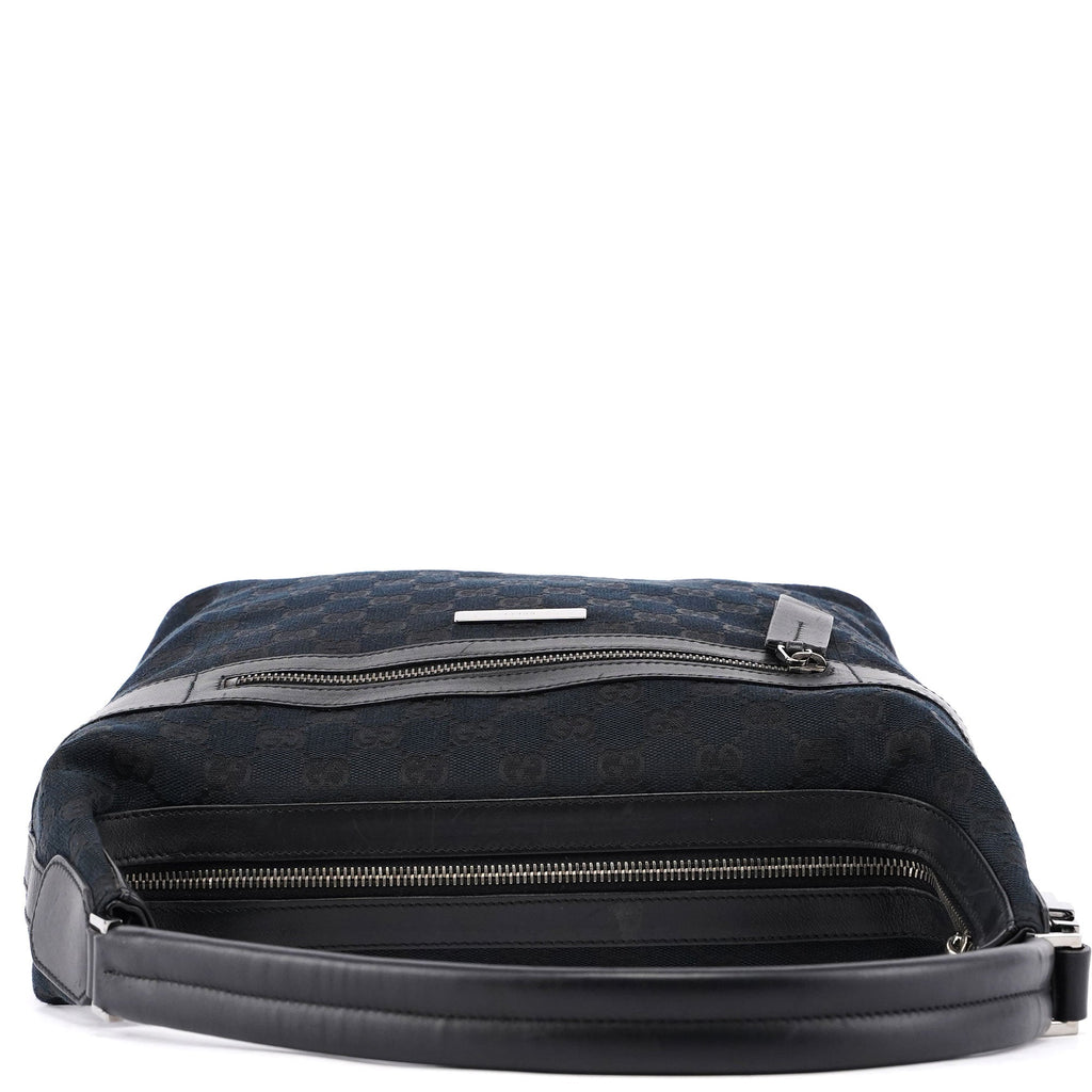 Black GG Hobo Shoulder Bag