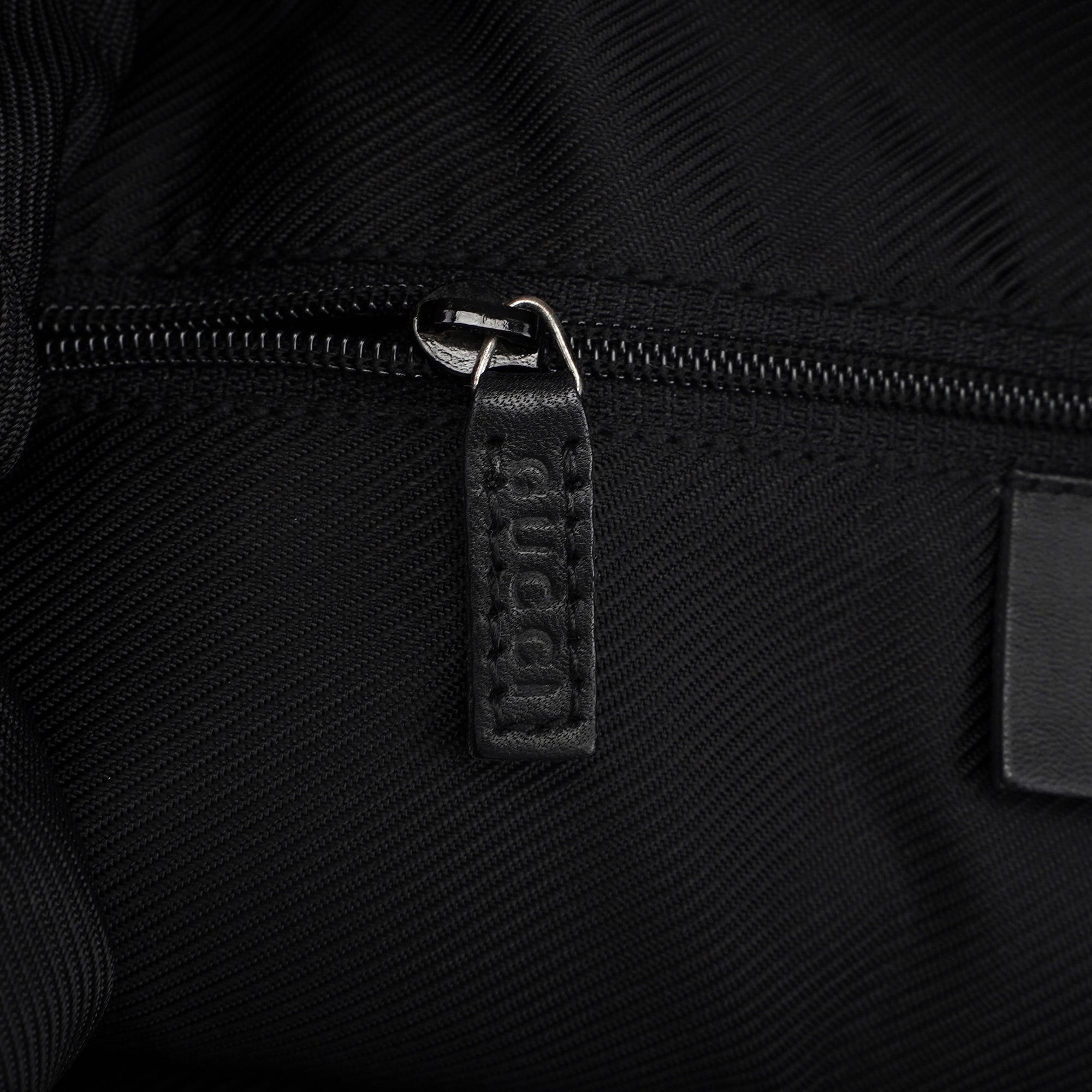 Black GG Hobo Shoulder Bag