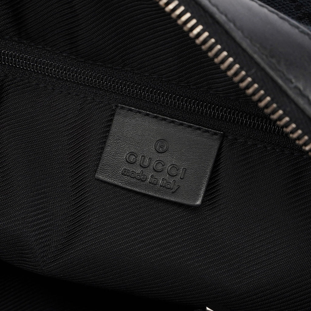 Black GG Hobo Shoulder Bag