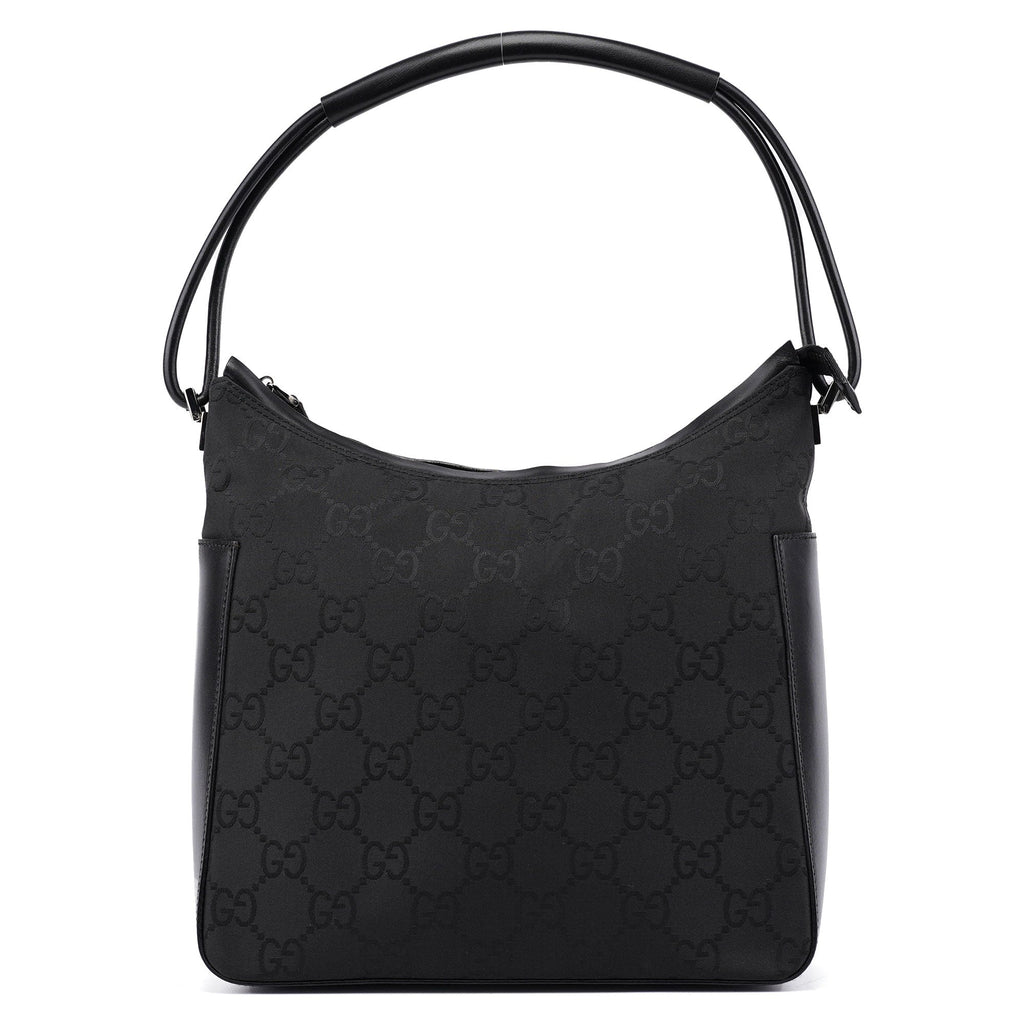 Black GG Hobo Shoulder Bag