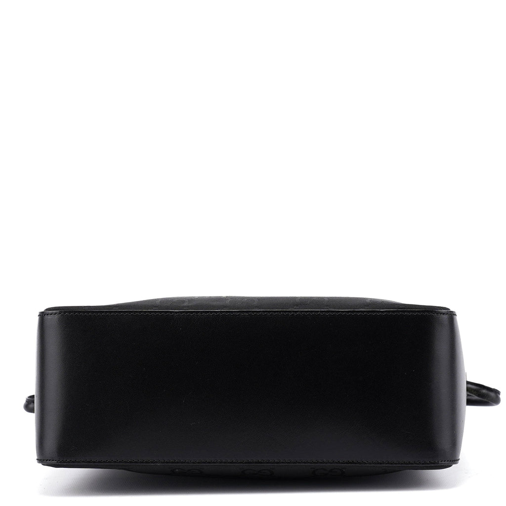 Black GG Hobo Shoulder Bag