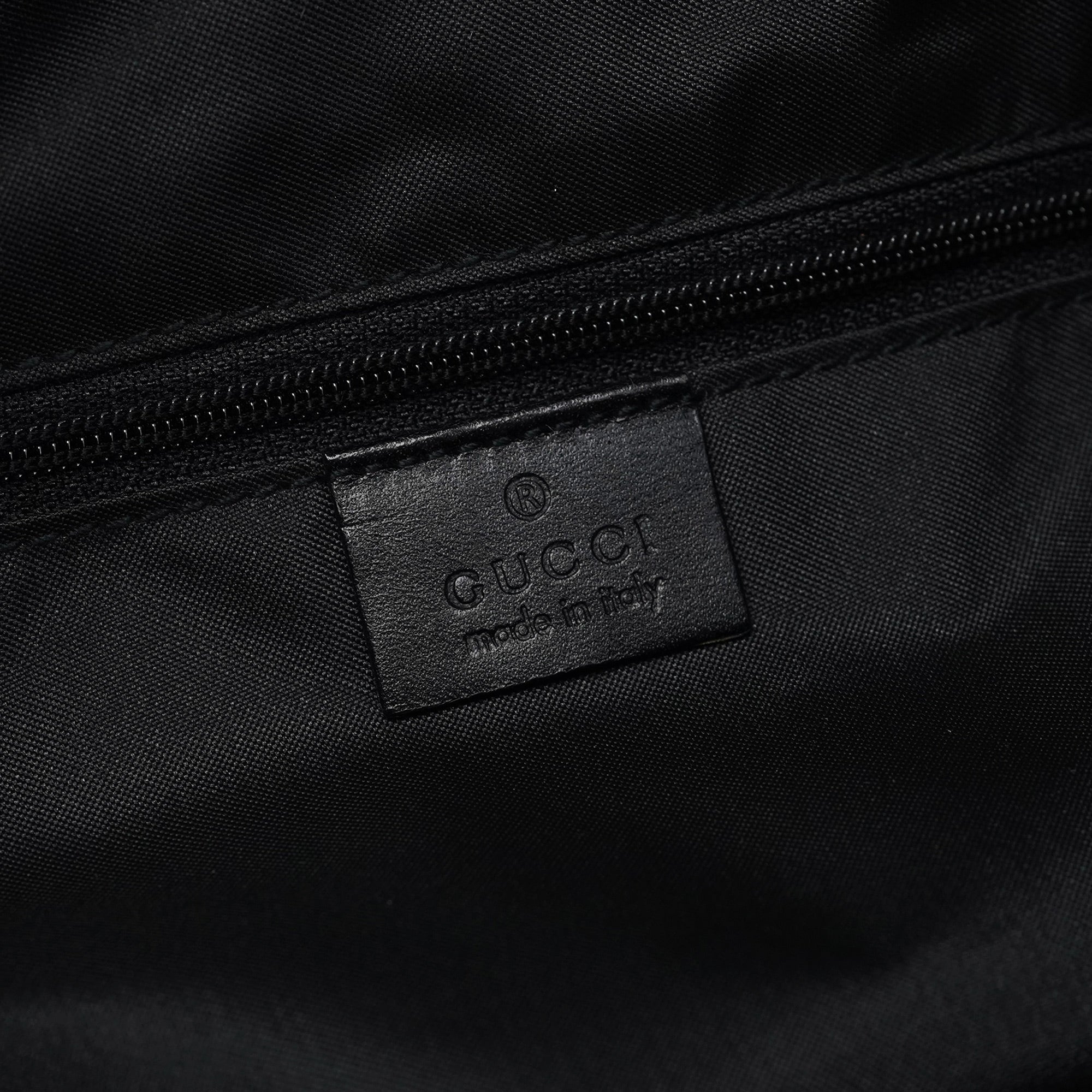 Black GG Hobo Shoulder Bag