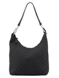Black GG Hobo Shoulder Bag