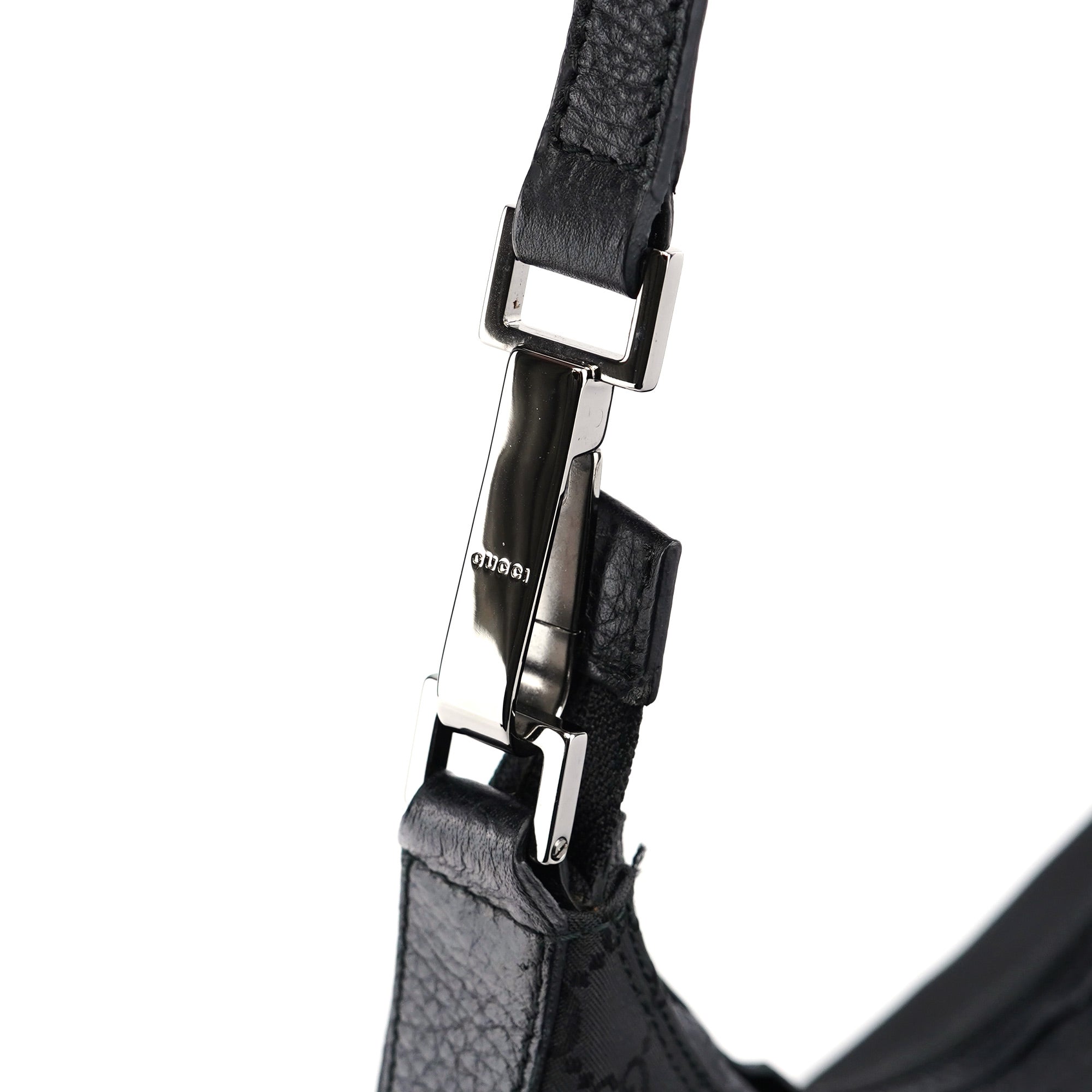 Black GG Hobo Shoulder Bag