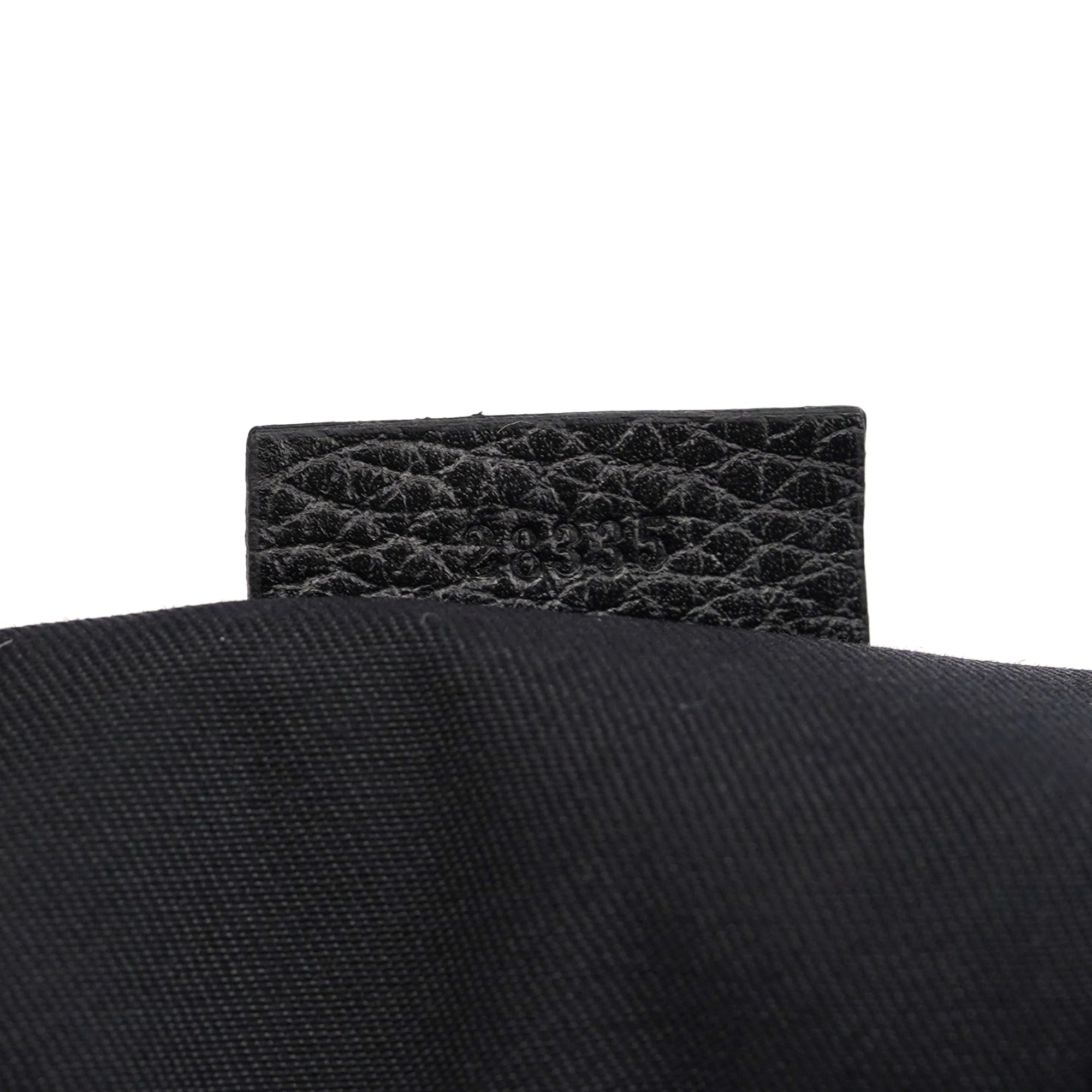 Black GG Hobo Shoulder Bag