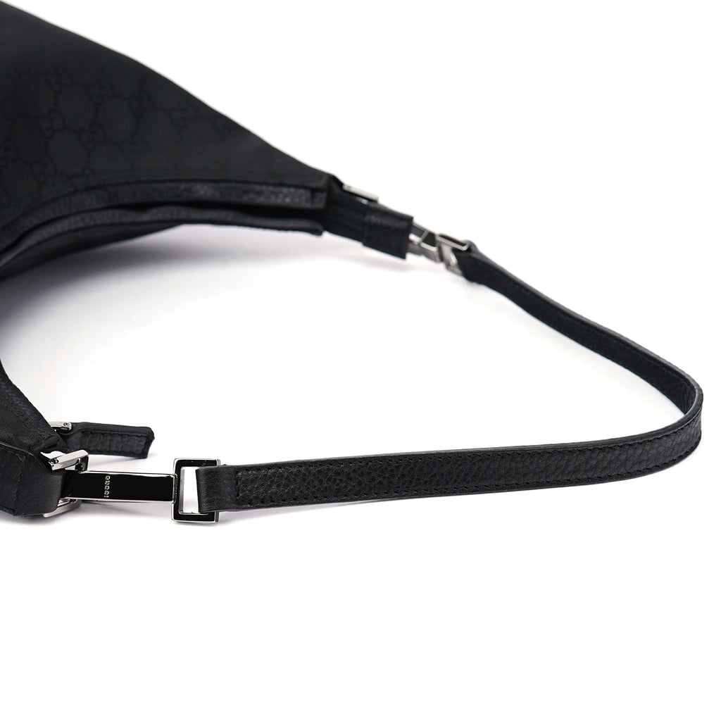 Black GG Hobo Shoulder Bag