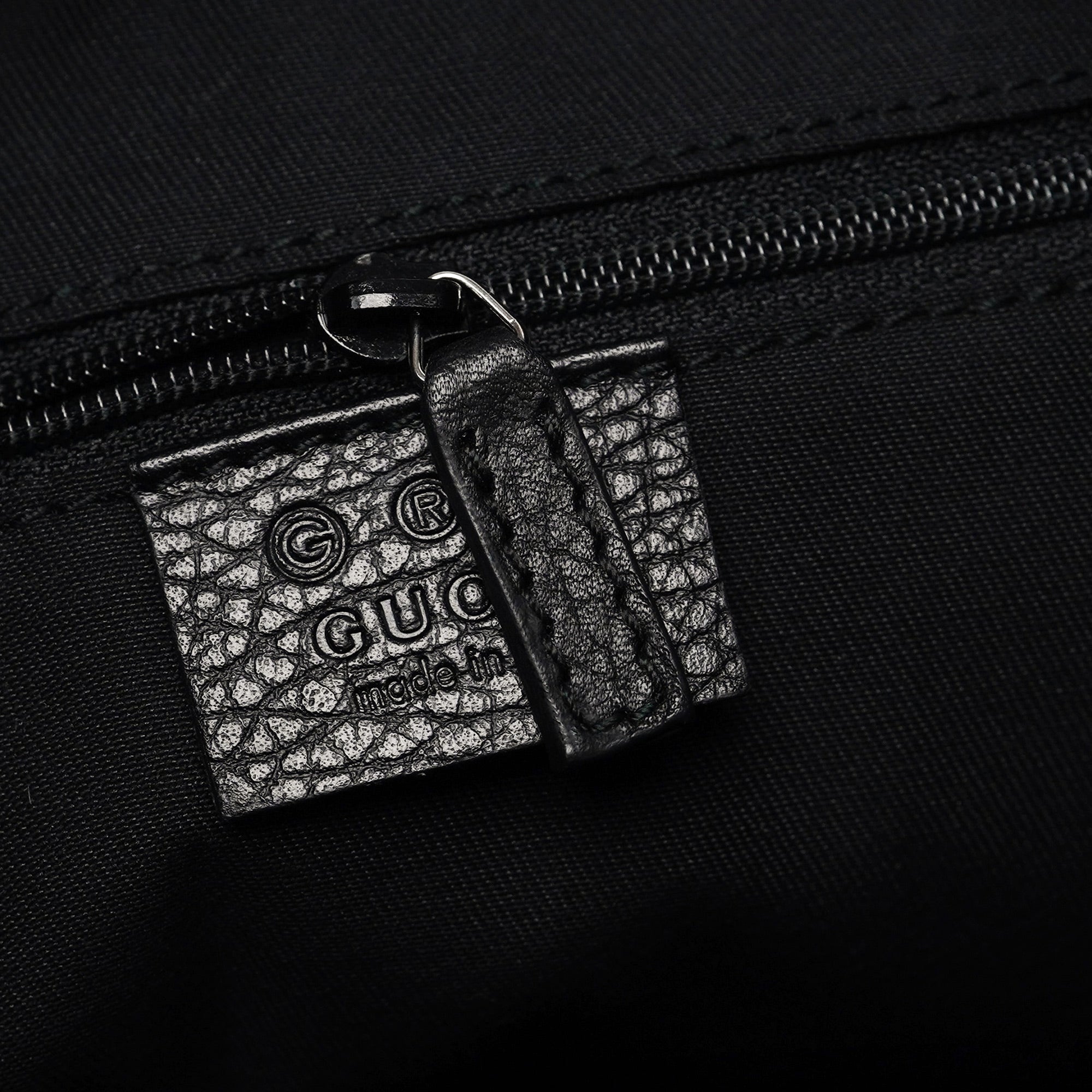 Black GG Hobo Shoulder Bag