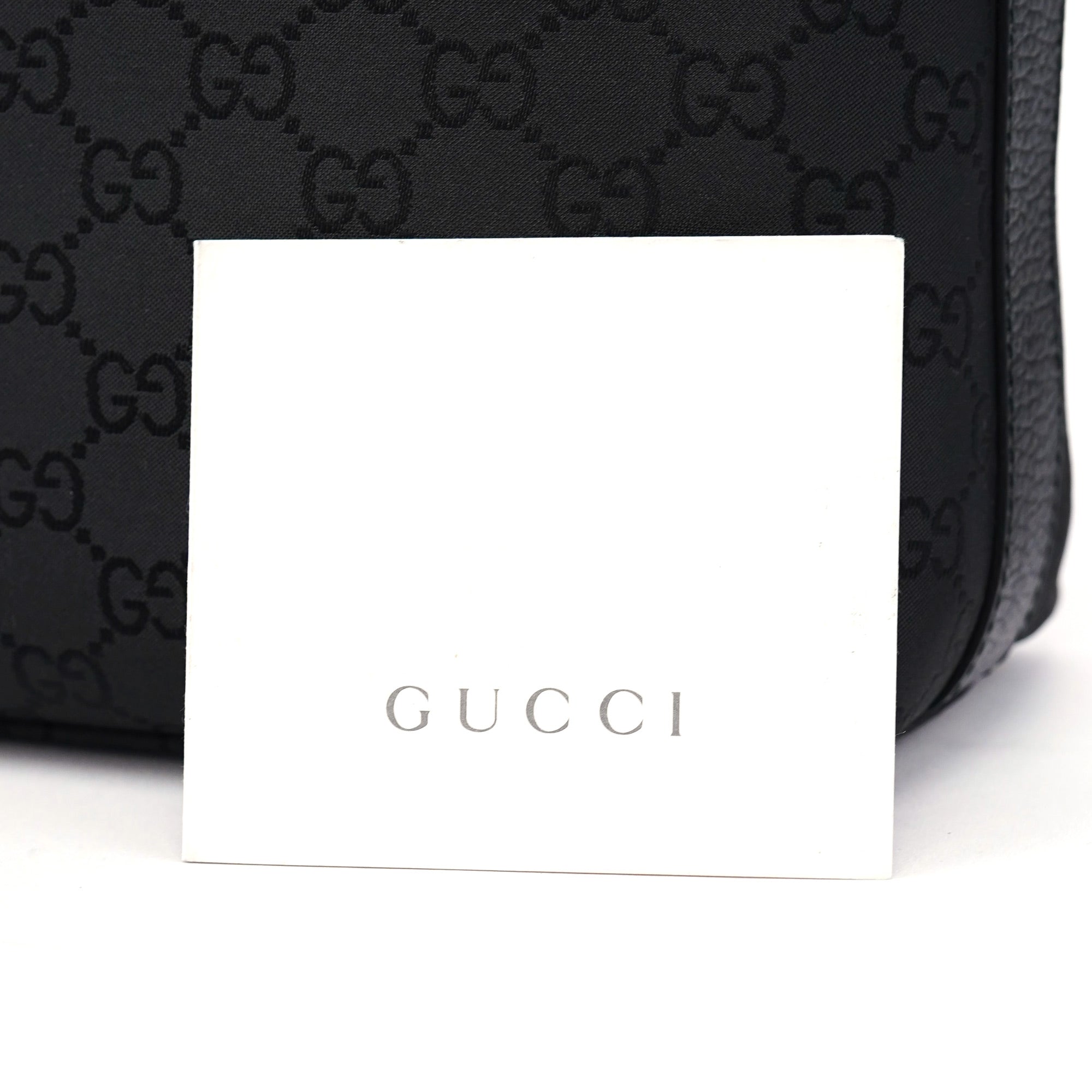 Black GG Hobo Shoulder Bag