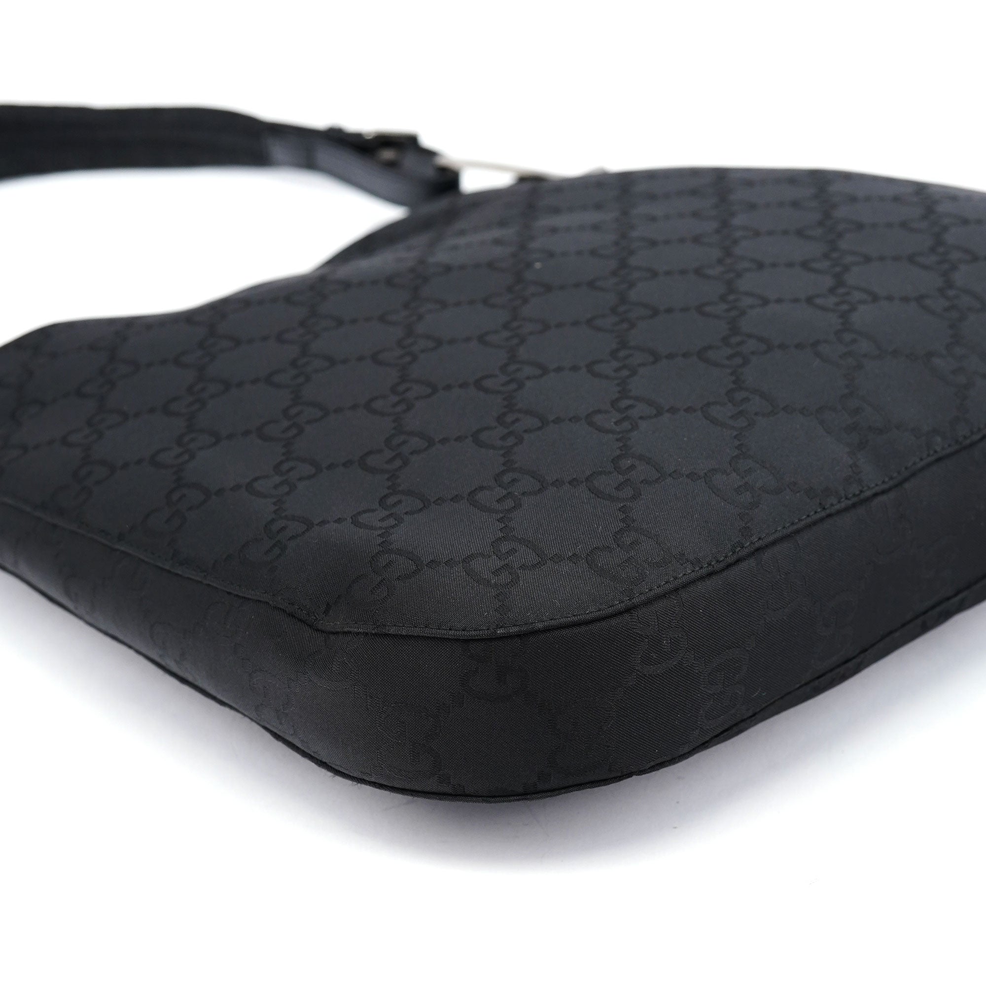 Black GG Hobo Shoulder Bag