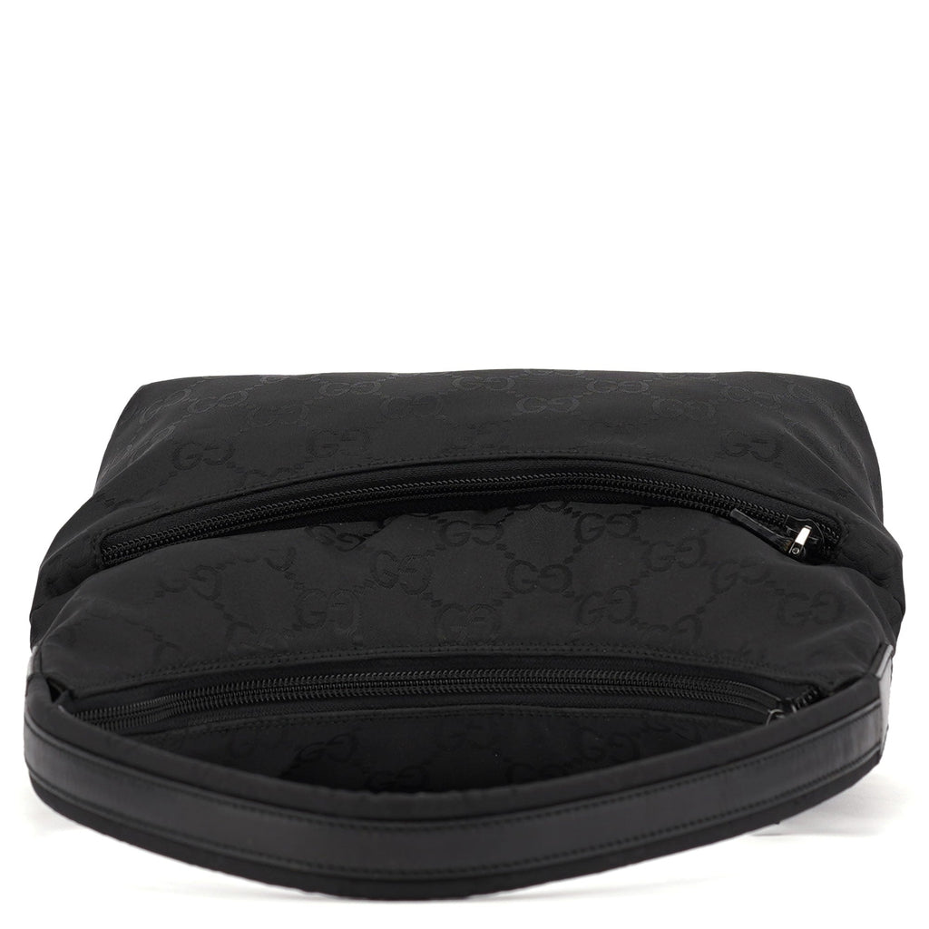 Black GG Hobo Shoulder Bag