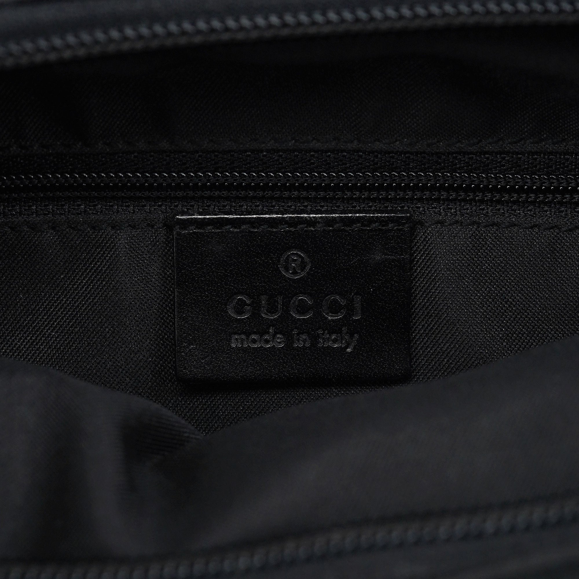 Black GG Hobo Shoulder Bag