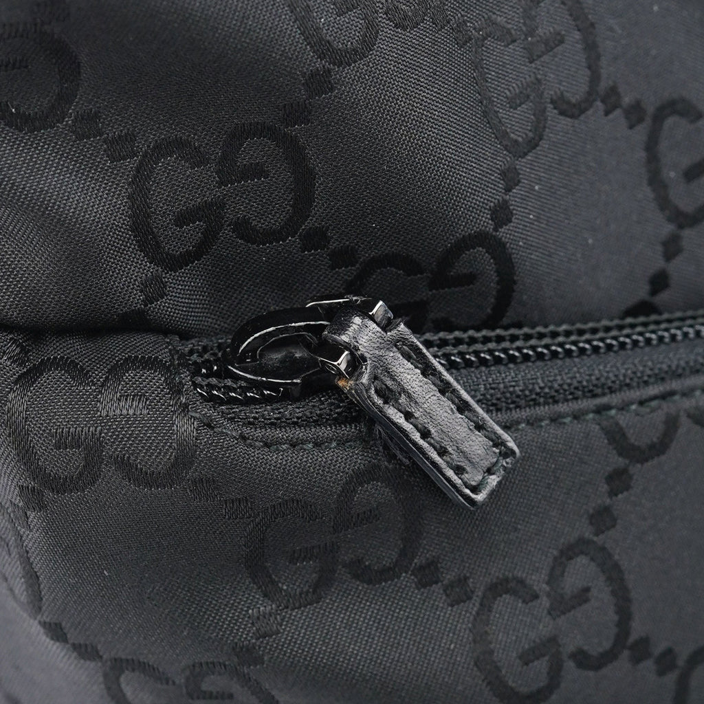 Black GG Hobo Shoulder Bag
