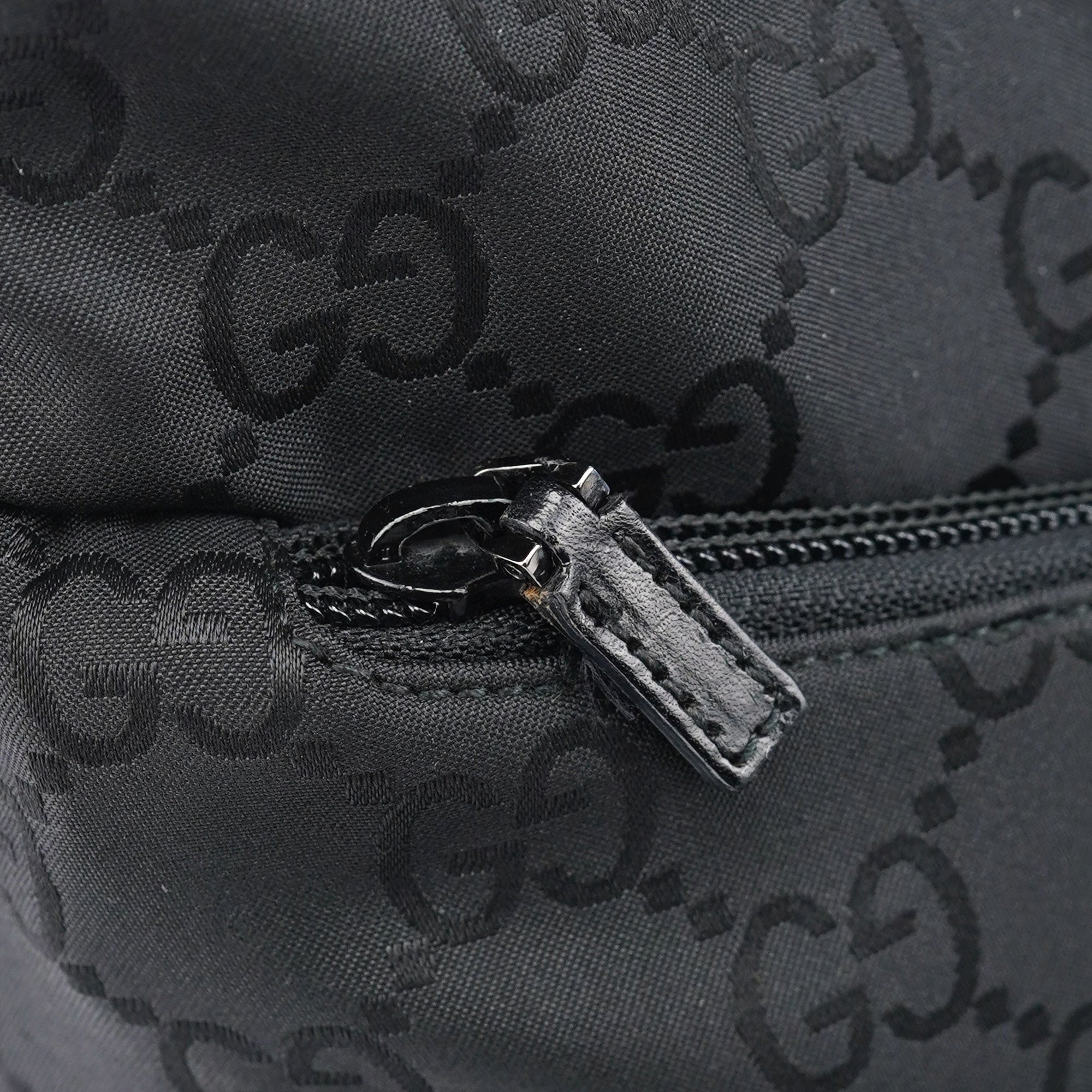 Black GG Hobo Shoulder Bag