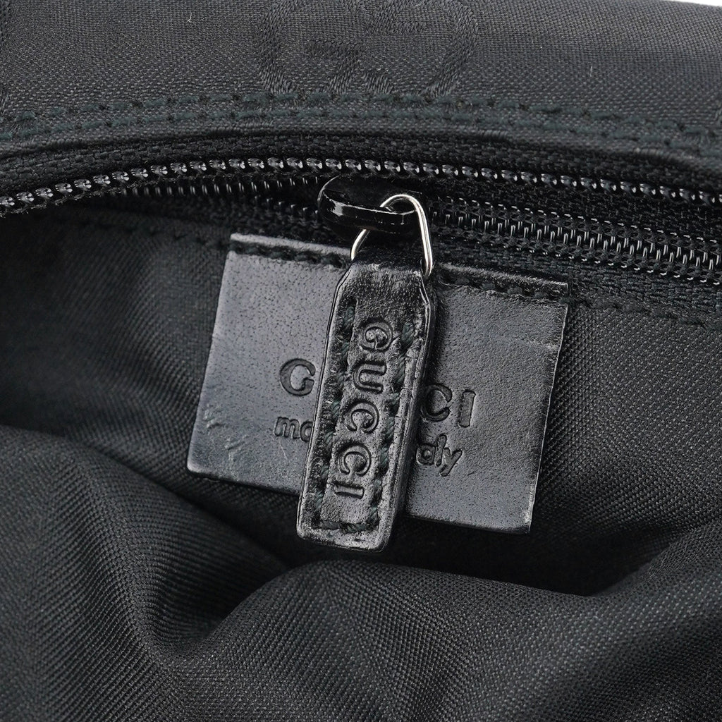 Black GG Hobo Shoulder Bag
