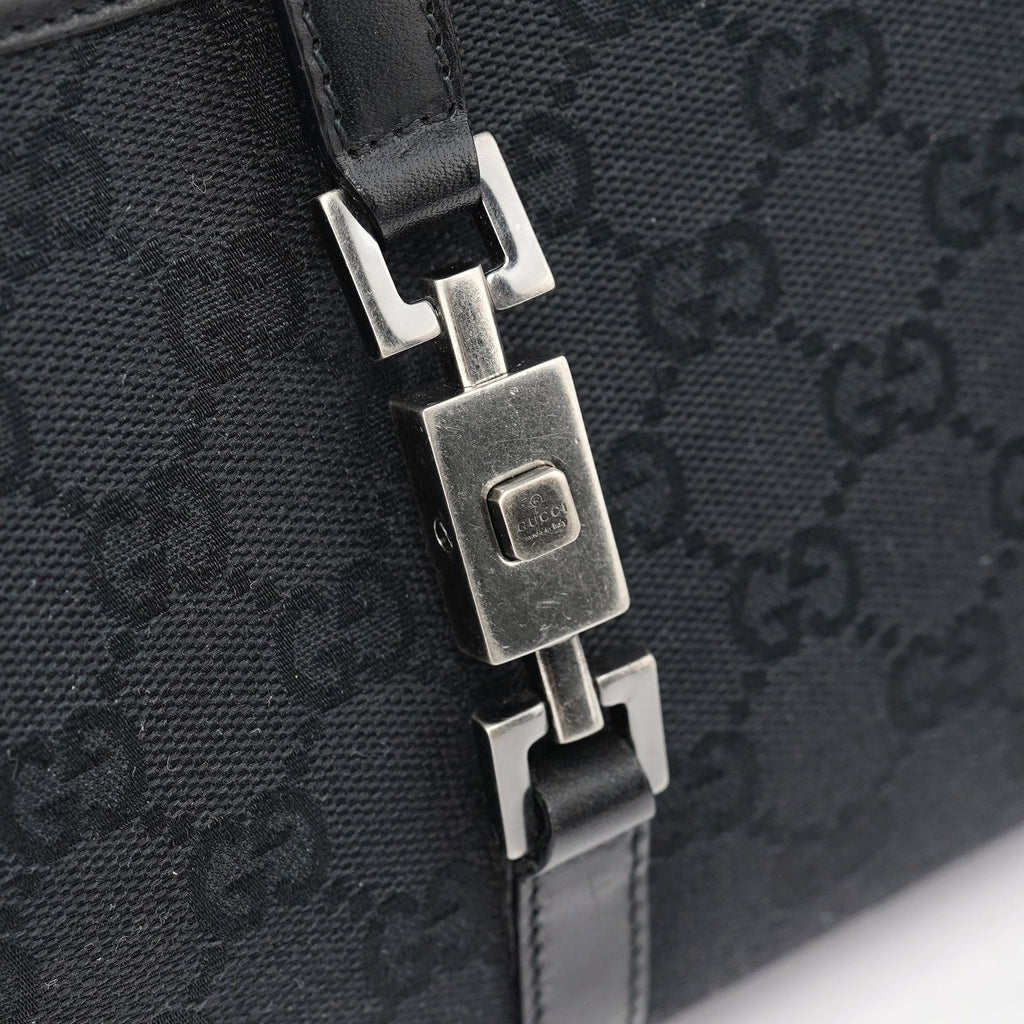 Black GG Jackie Shoulder Bag