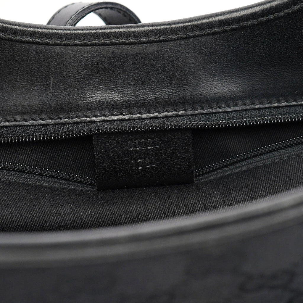 Black GG Jackie Shoulder Bag