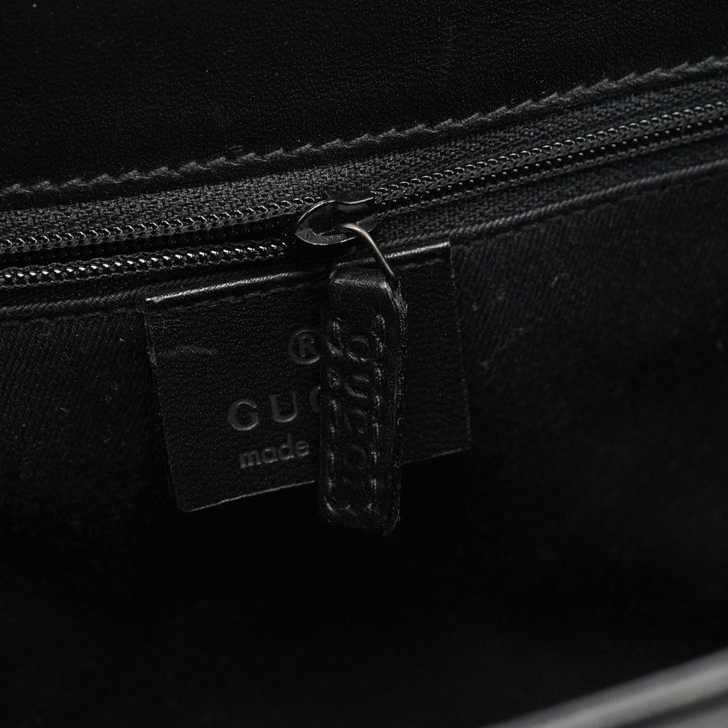 Black GG Jackie Shoulder Bag