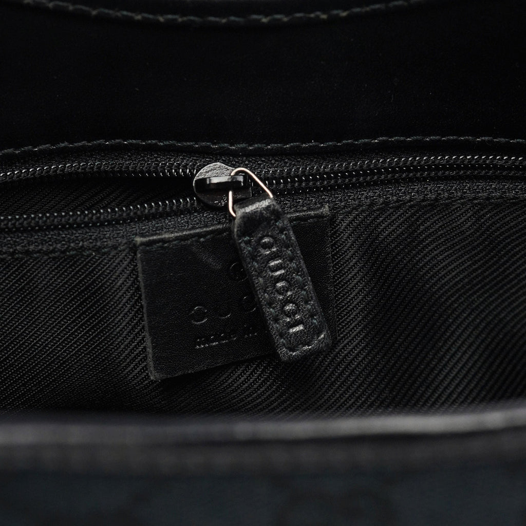 Black GG Jackie Shoulder Bag