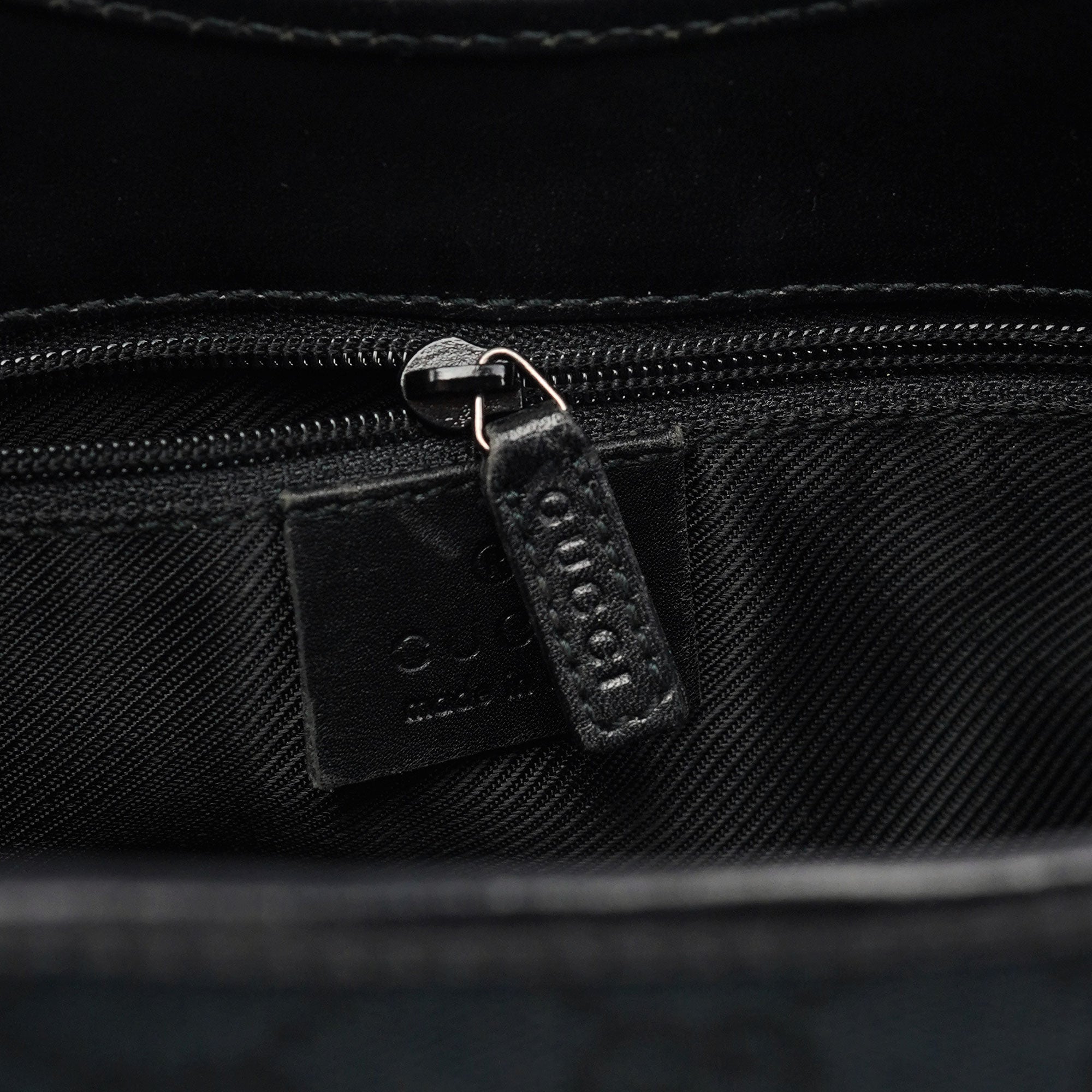 Black GG Jackie Shoulder Bag