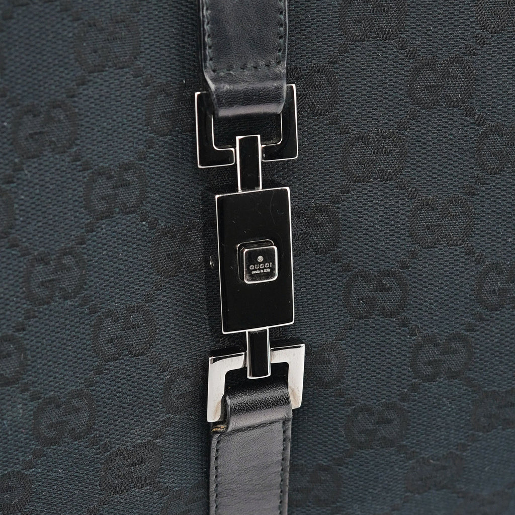 Black GG Jackie Shoulder Bag