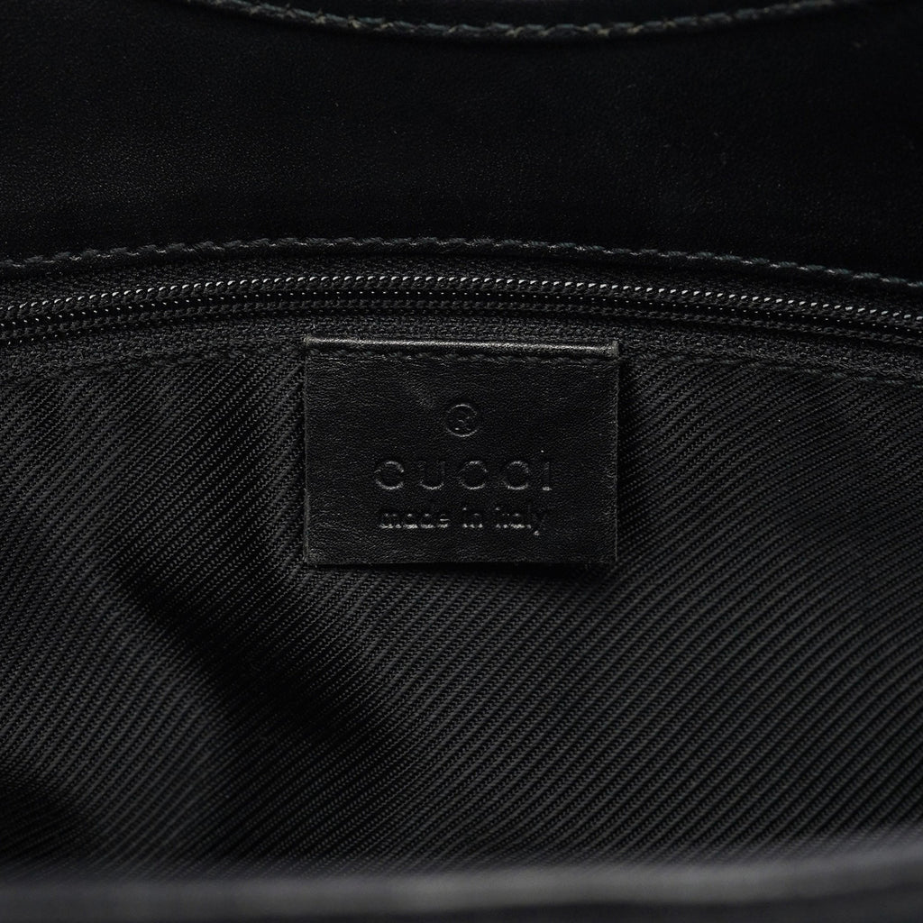 Black GG Jackie Shoulder Bag