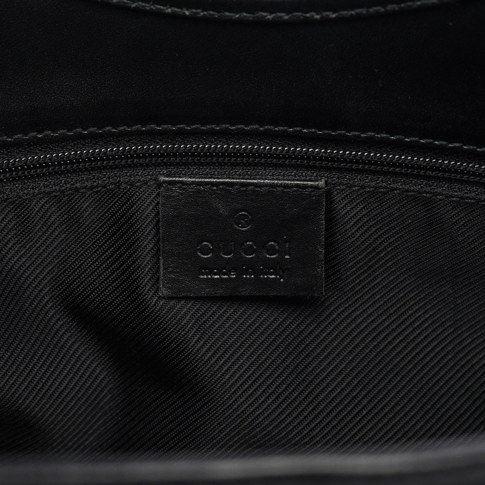 Black GG Jackie Shoulder Bag