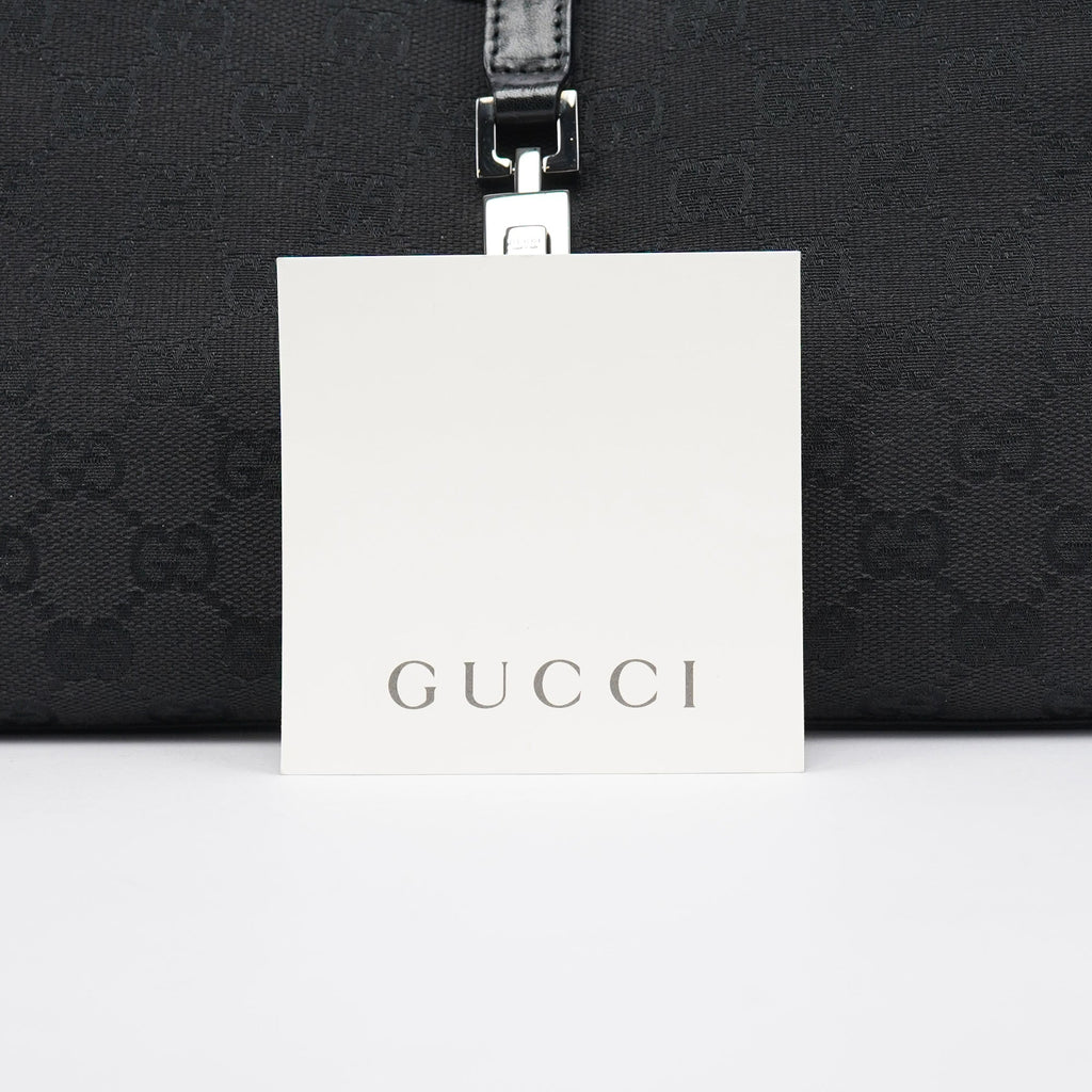 Black GG Jackie Shoulder Bag