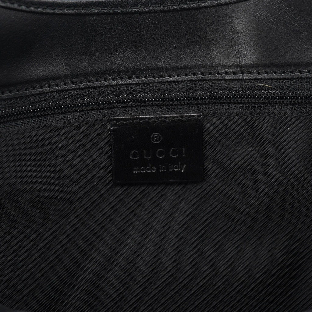 Black GG Jackie Shoulder Bag