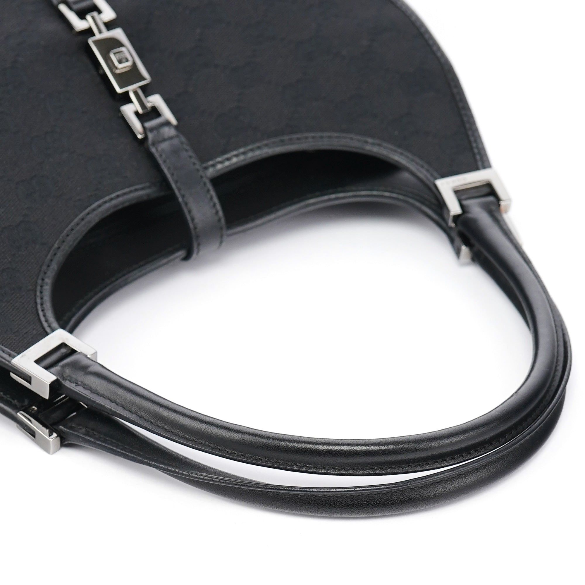 Black GG Jackie Shoulder Bag