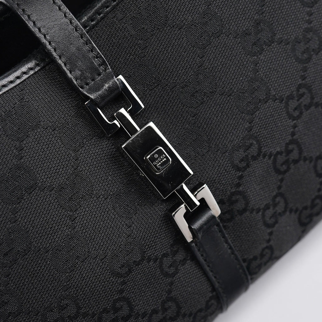 Black GG Jackie Shoulder Bag